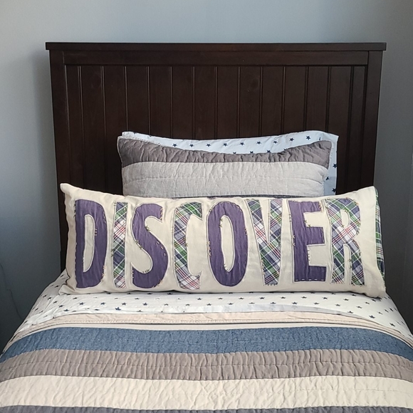 Pottery Barn Neck Pillow & Pillow Case - Picture 1 of 3